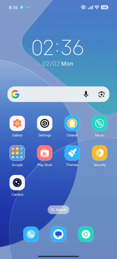 Cyan Glass - Screenshot 2