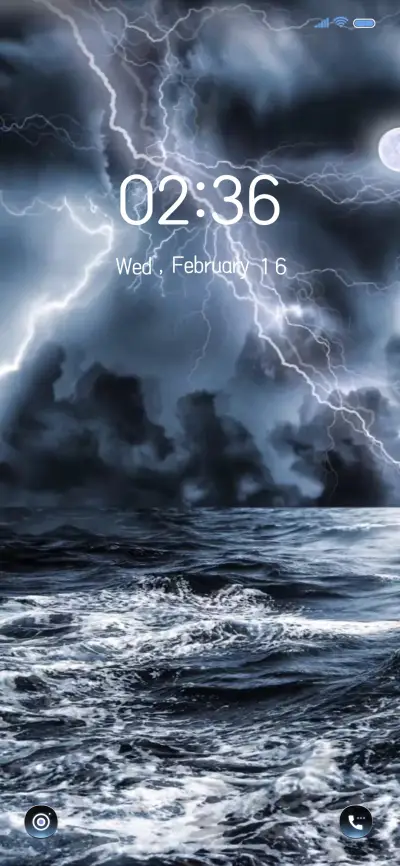 Lightning spray THEME for Xiaomi MIUI HyperOS