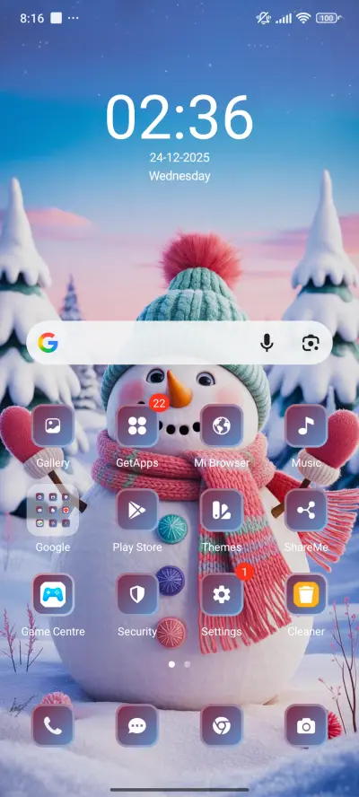 Happy Snowman - Screenshot 2