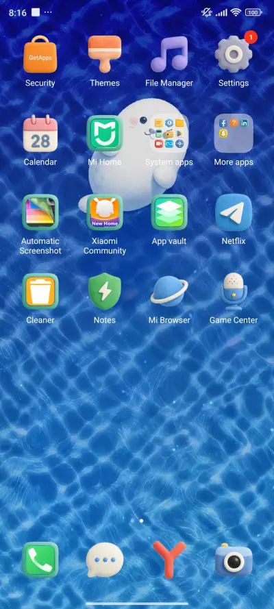 Minimal Swim Seal - Screenshot 3
