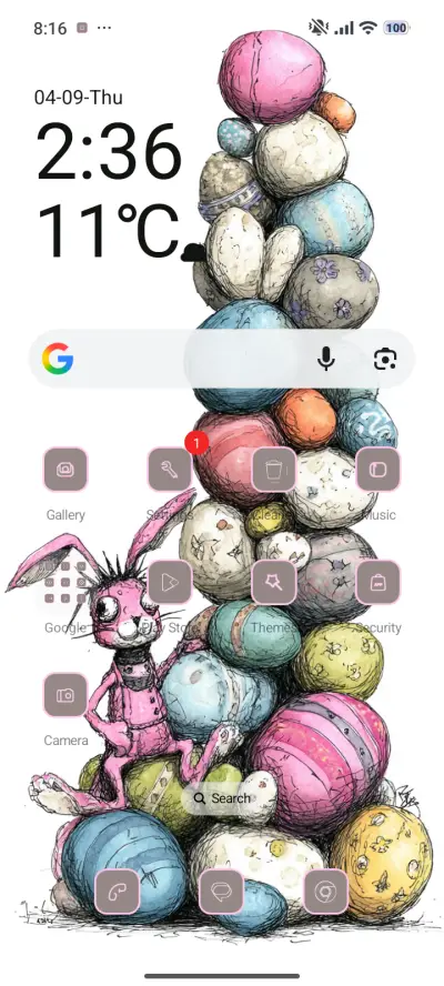 Bunny and eggs - Screenshot 2