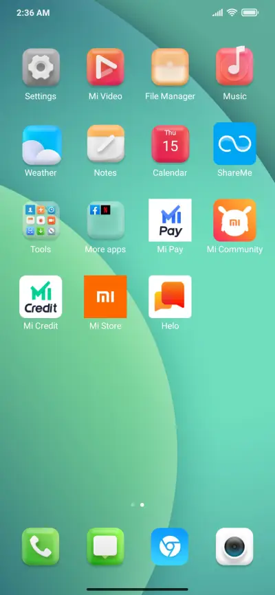 Mi OS 2 - Screenshot 3