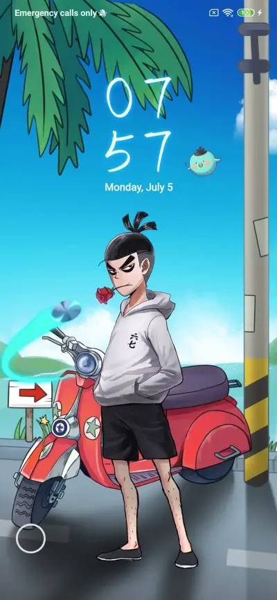 Wu67 lock screen