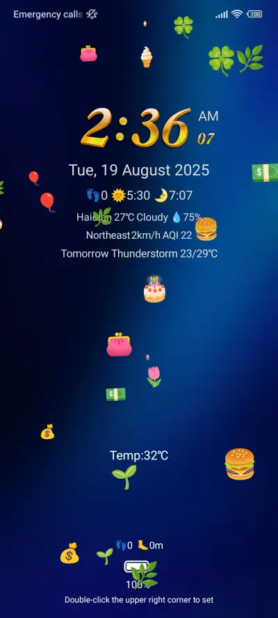 Cool Crystal THEME for Xiaomi MIUI HyperOS