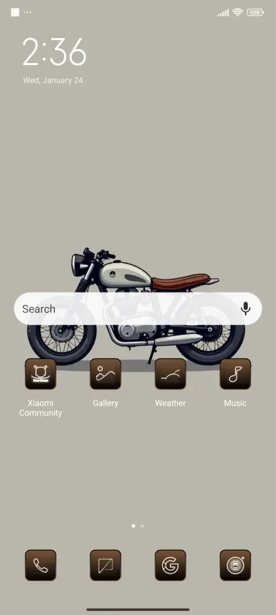 classic motorbike - Screenshot 3