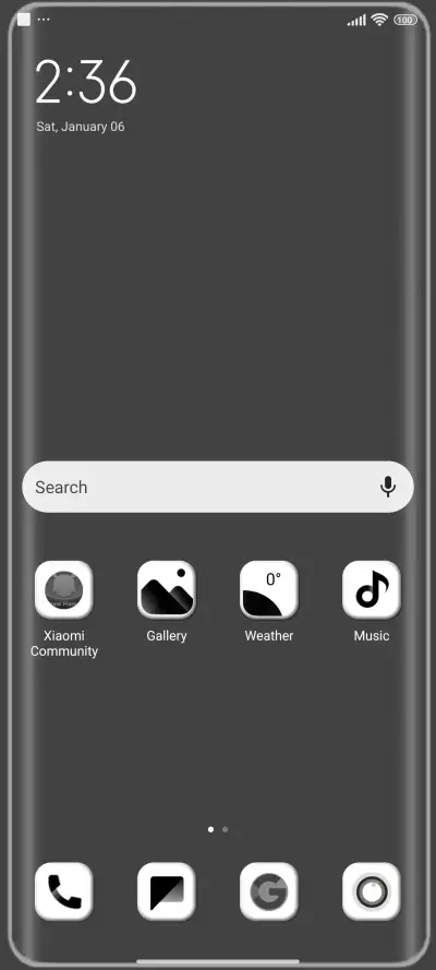 Gray v15 - Screenshot 3
