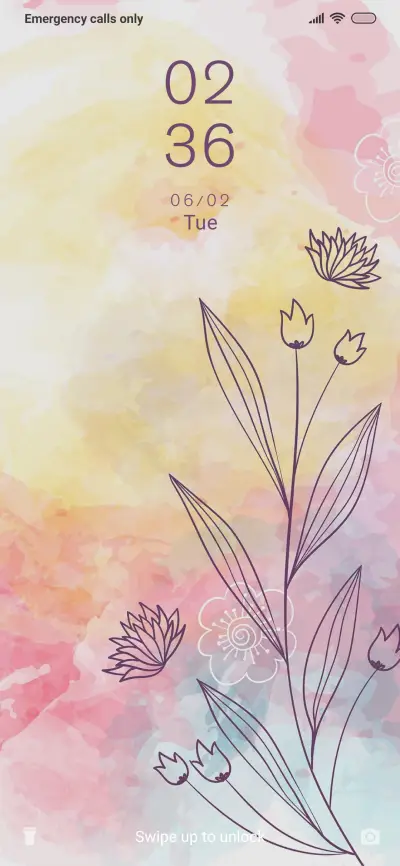NatureFlower_3MDP THEME for Xiaomi MIUI HyperOS