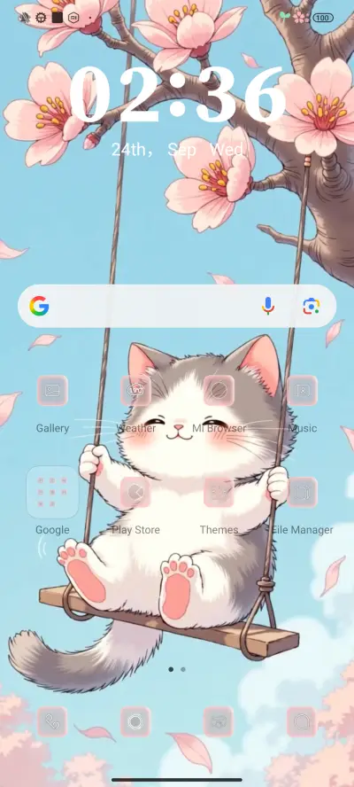 Kitten on swing - Screenshot 3