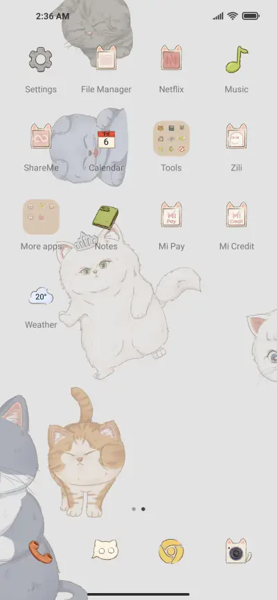 Kitty look phone - Screenshot 4