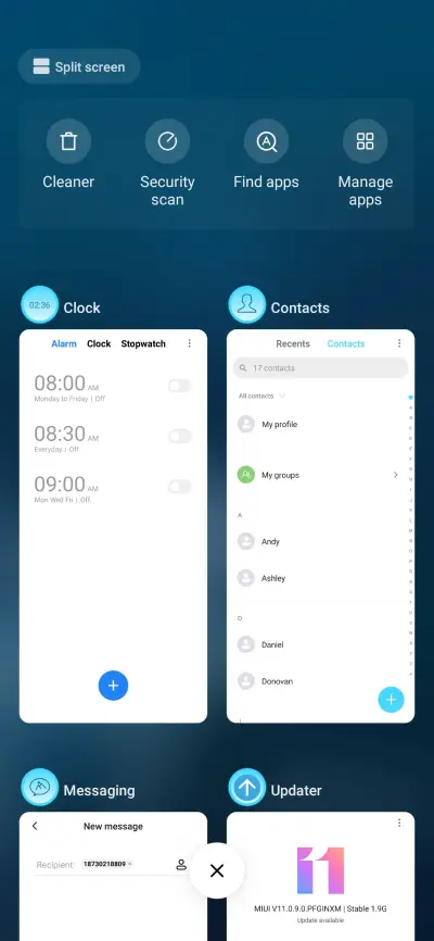 Abstract Pattern - Blue_3MDS - Screenshot 4