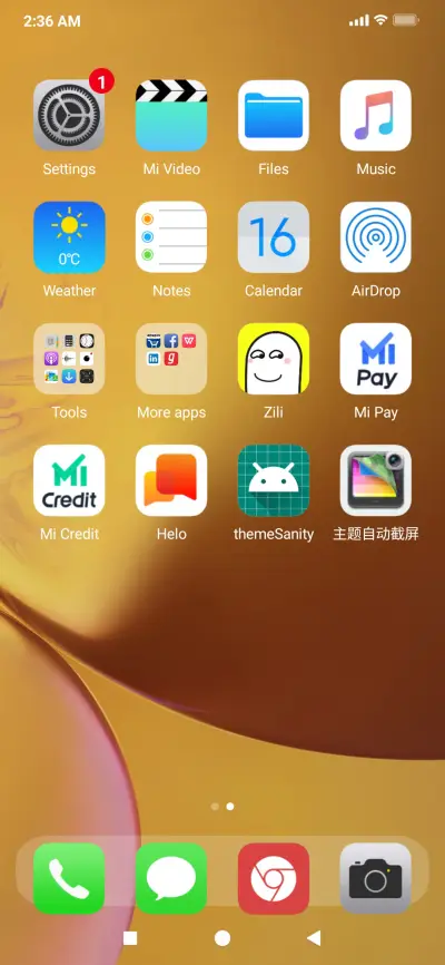 Simple Ios v11 - Screenshot 3