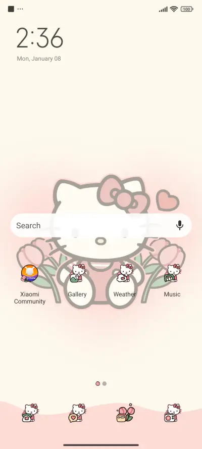 Hello Kitty tulips - Screenshot 2