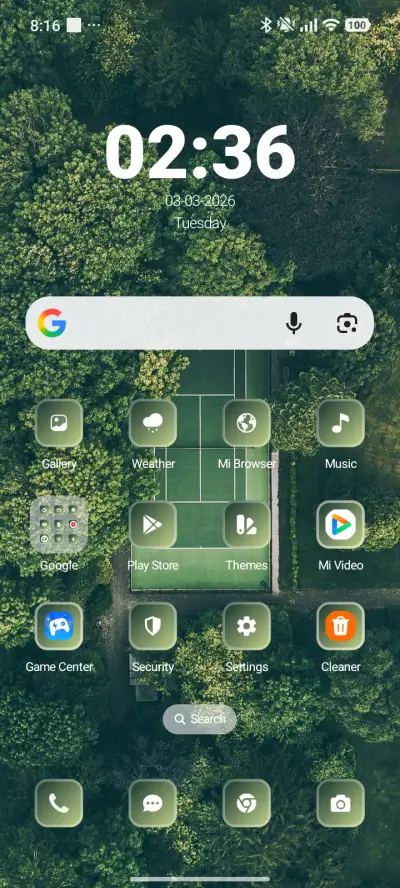 Tennis Court - Screenshot 2