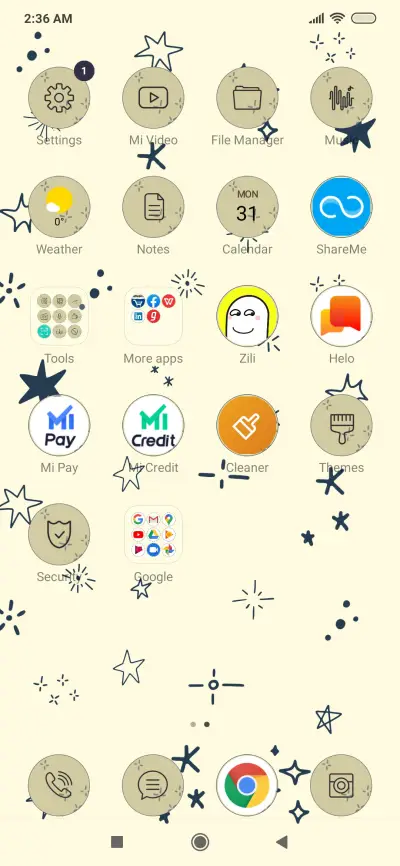 Vector Stars Falling_3MDS - Screenshot 3