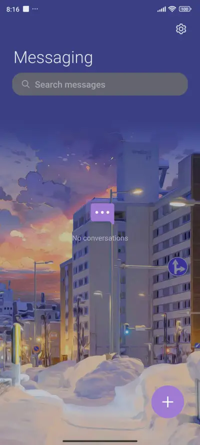 White anime world - Screenshot 7