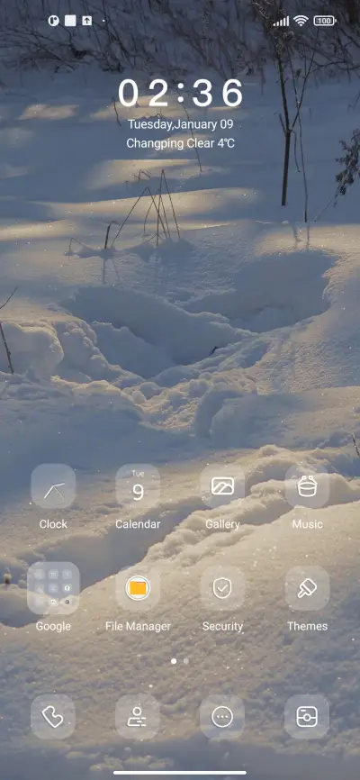 Half winter snow - Screenshot 2