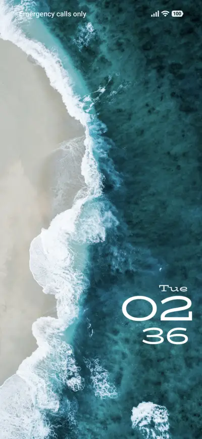 Sea Sand THEME for Xiaomi MIUI HyperOS