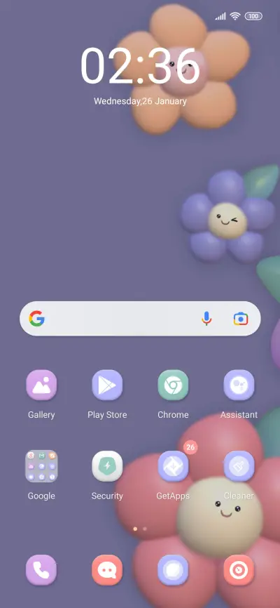 3D lovely flowers  - Screenshot 2