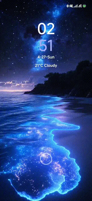 Blue Glow Beach