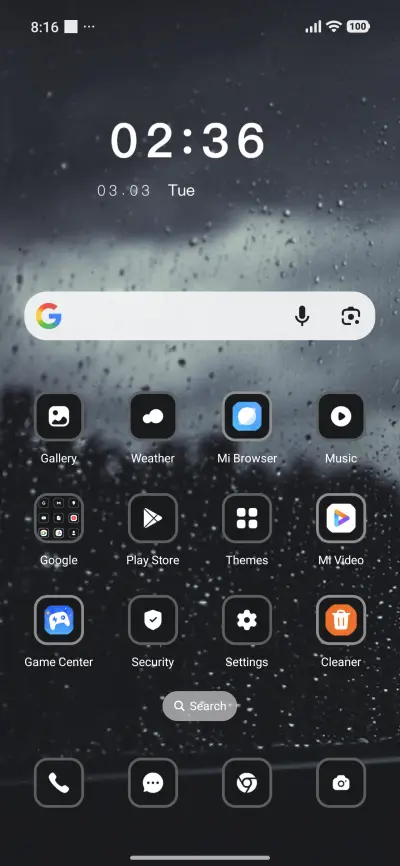 Rainy Window - Screenshot 2