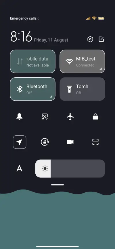 Fluid dial clock - Screenshot 6
