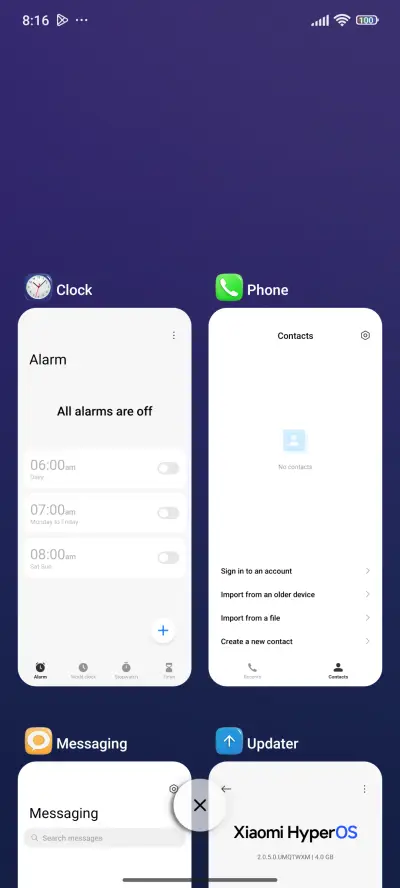 Global 5x7 Layout - Screenshot 4