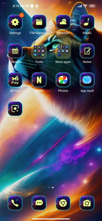 lion painting - Screenshot 3