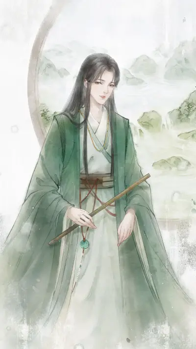 Four beautiful men in ancient China 25