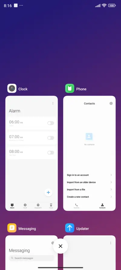 Purple Dark - Screenshot 4