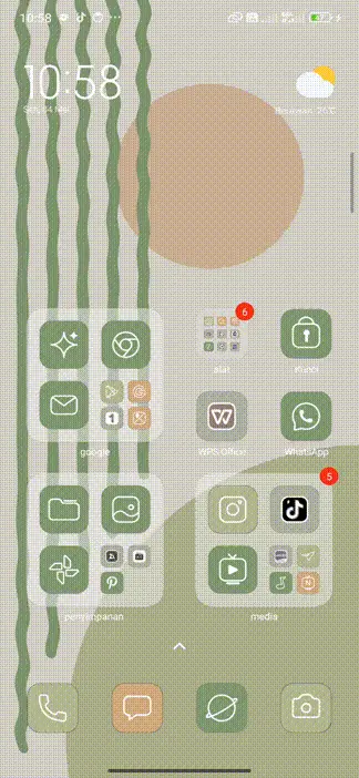 Terra Abstract THEME for Xiaomi MIUI HyperOS
