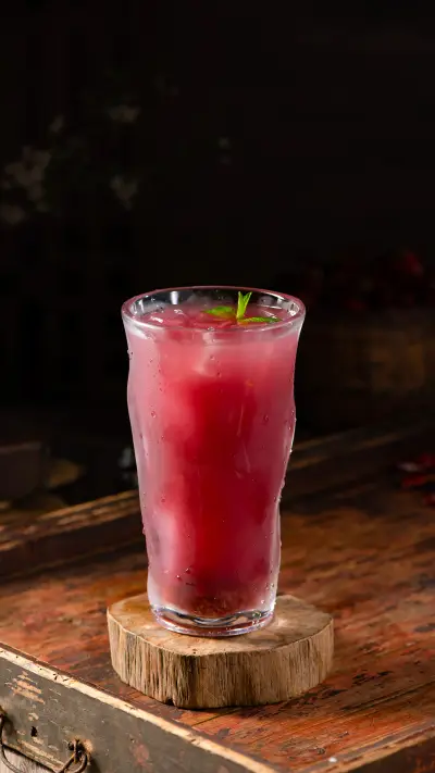 Delicious fruit juice