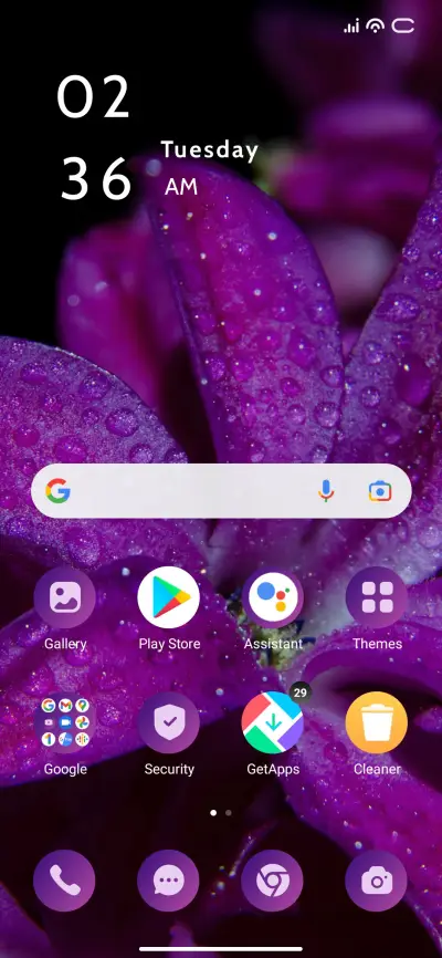 Purple Flower - Screenshot 2