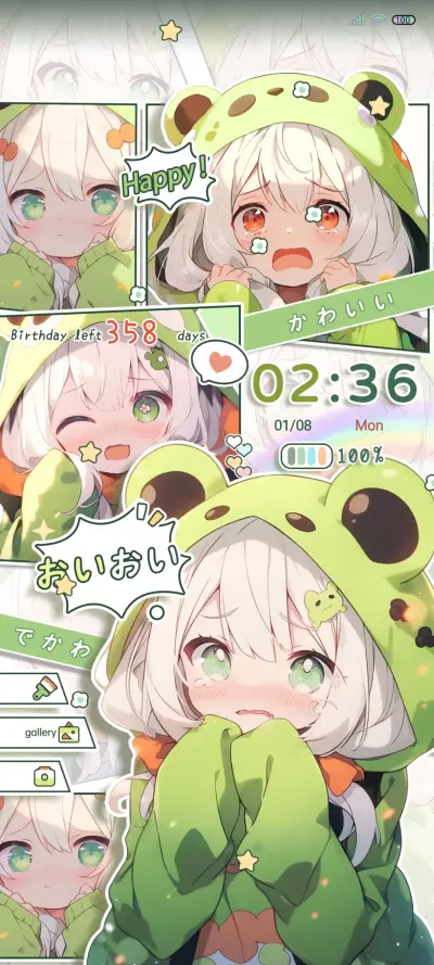 Cute manga girl - Screenshot 2