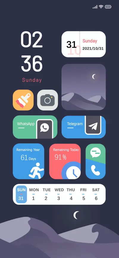 Mixture OS THEME for Xiaomi MIUI HyperOS
