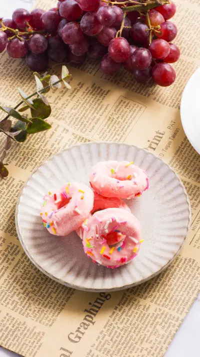 Pink donuts