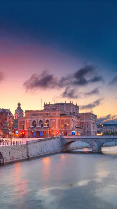 Rosewood town in Northern Europe