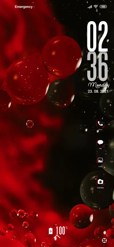 Black Red Tri - Screenshot 1