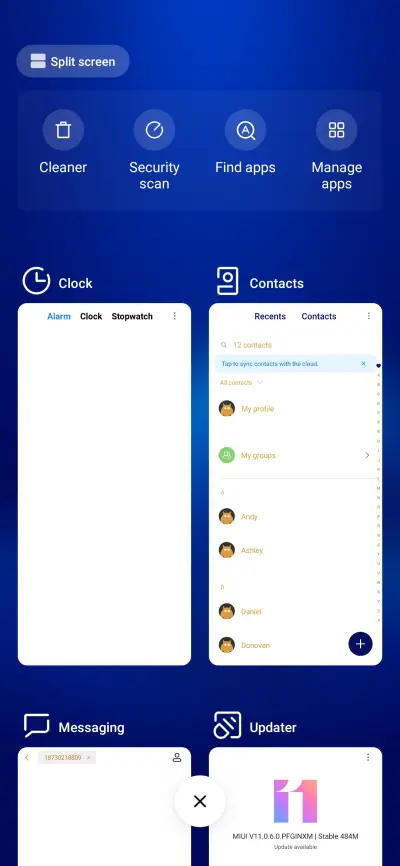 MBlue Liquid - Screenshot 4