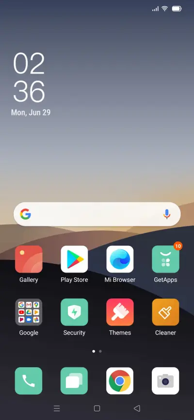ColorOS 7.1 - Screenshot 2