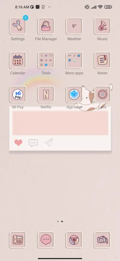 Warm message - Screenshot 3