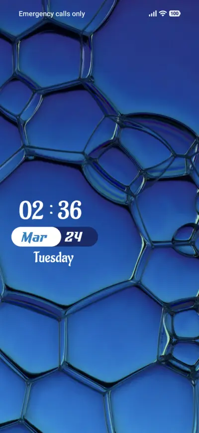 Blue Art THEME for Xiaomi MIUI HyperOS