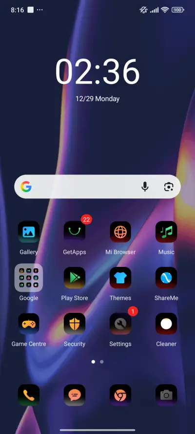 Neon Minimal - Screenshot 2