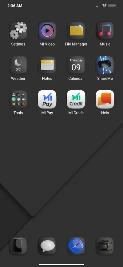3D Dark Black - Screenshot 3