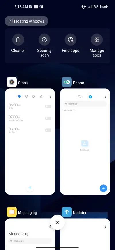 Blue shade - Screenshot 4