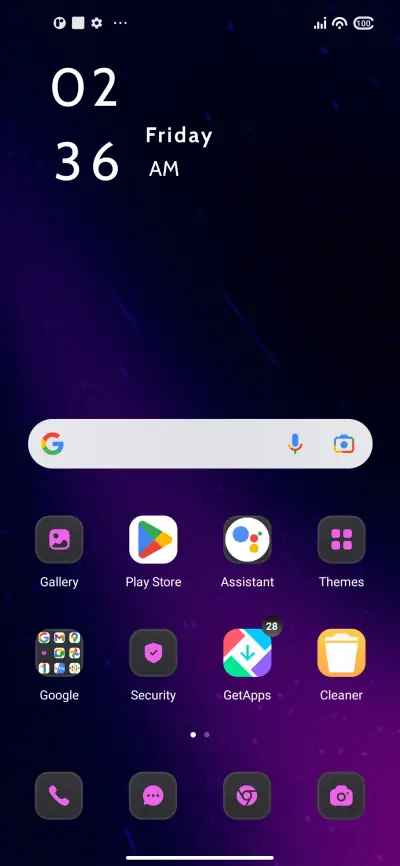 Glow Purple - Screenshot 2