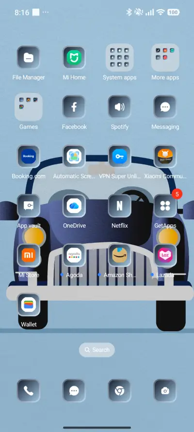 Vintage Blue - Screenshot 3