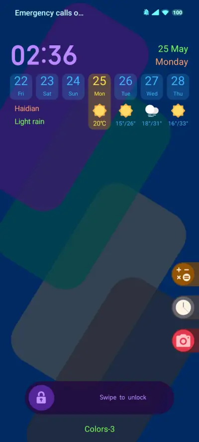 Colors-3 THEME for Xiaomi MIUI HyperOS