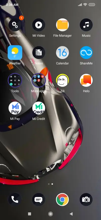metallicRedCar_3MDS - Screenshot 3