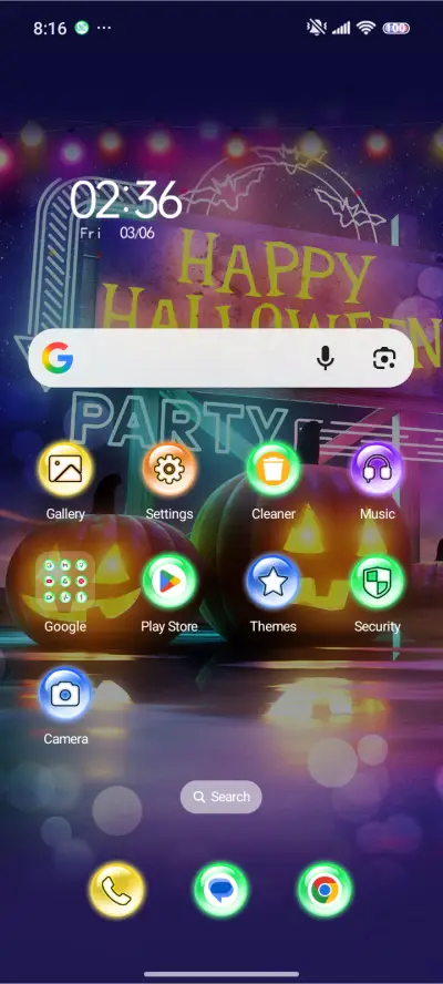 Neon Halloween - Screenshot 2