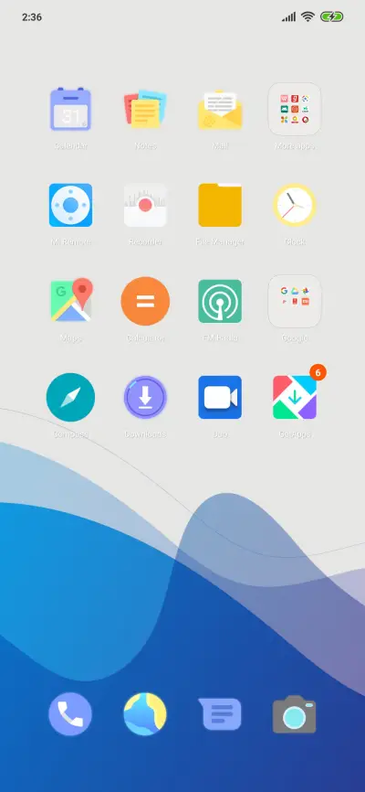 MBlue Liquid - Screenshot 3